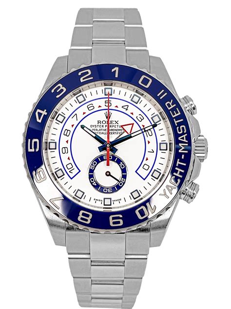 rolex yacht master white steel|rolex yacht master price list.